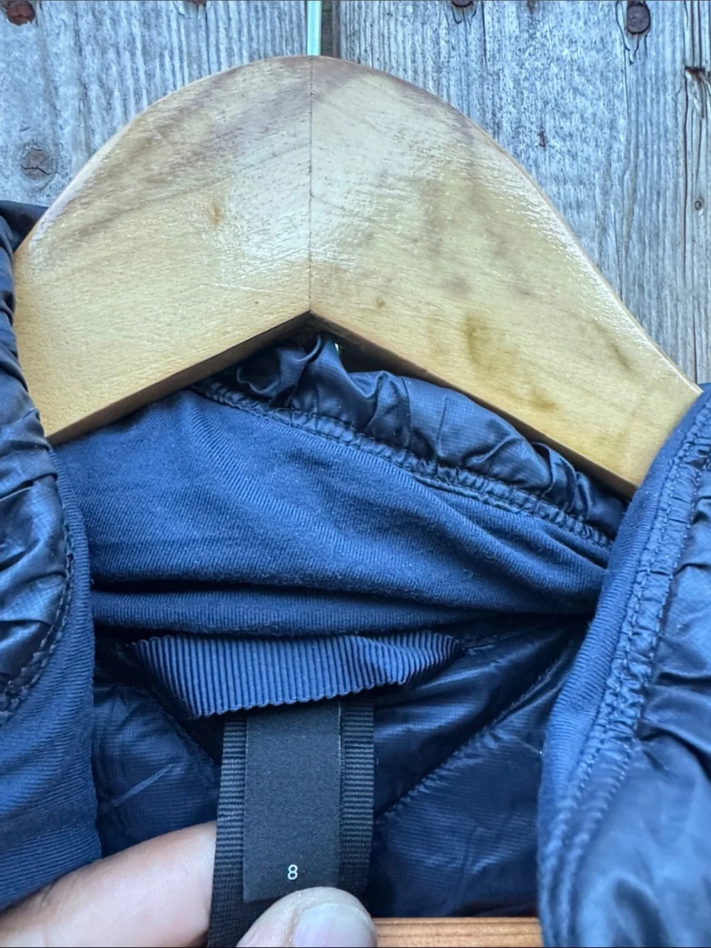 lululemon athletica down for run vest